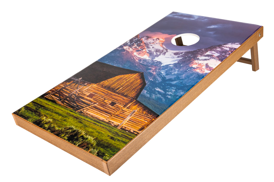 Amish-Made Poly Outdoor Cornhole Game Sets