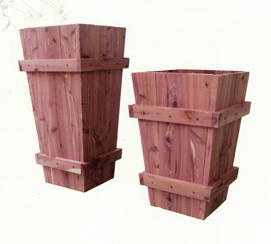 Harmony Acres Cedar Planters