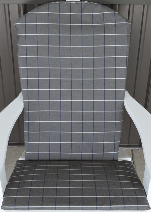 A&L Furniture Co. Weather-Resistant Full Chair Cushions for Adirondack Chairs