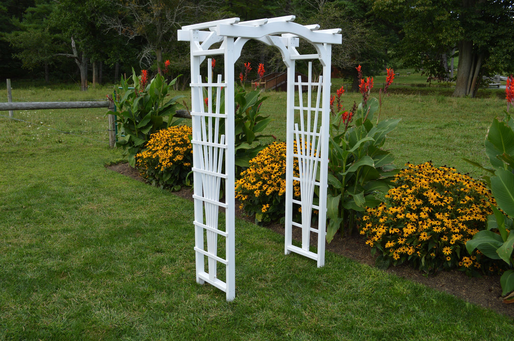 Amish-Made Small Pine Arbors - Available In 2 Sizes and 2 Styles