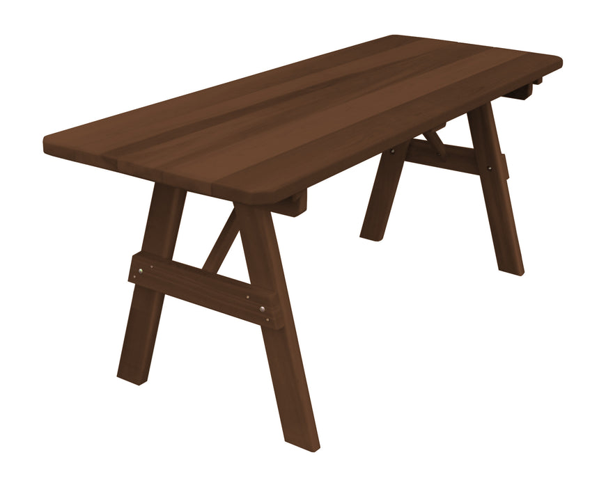 A&L Furniture Co. Amish-Made Cedar Traditional Picnic Tables