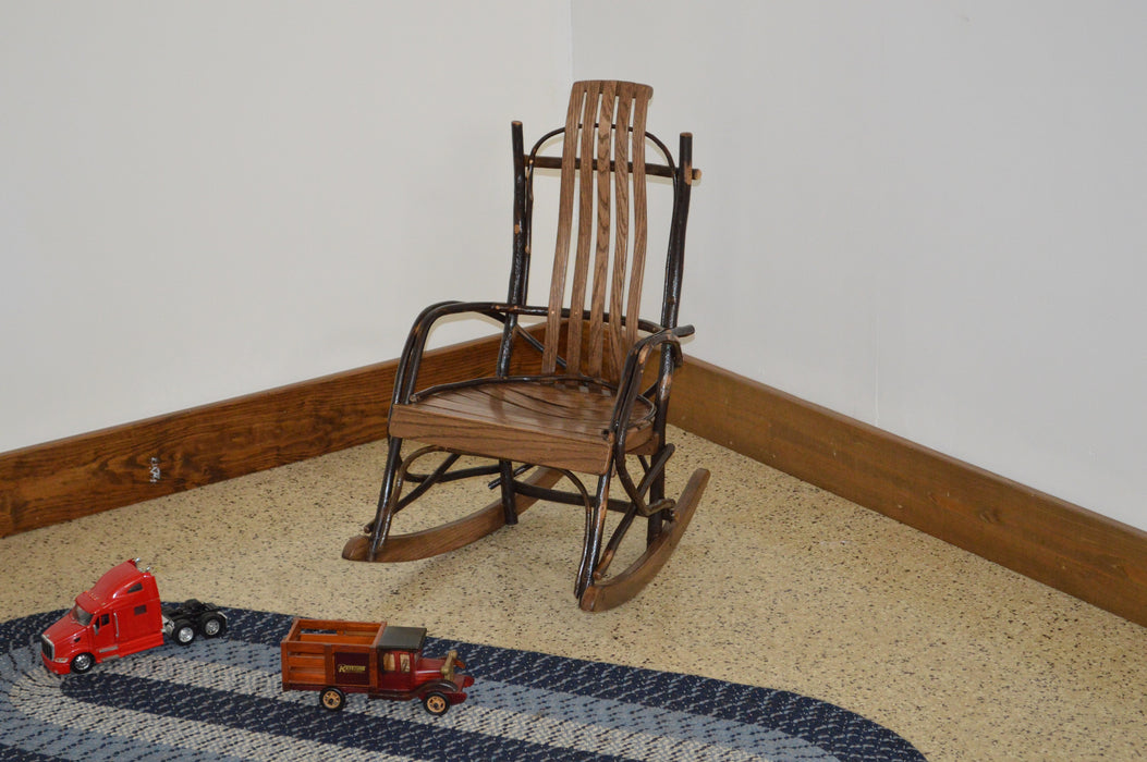 A&L Furniture Co. Amish-Made Hickory Child's Rocker