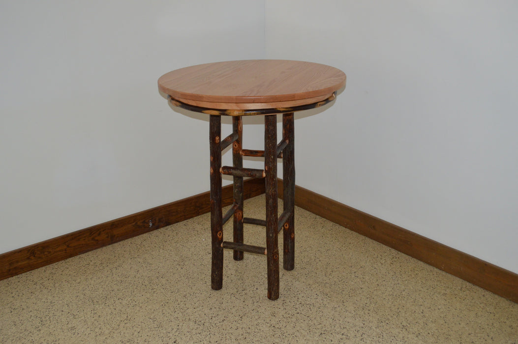 A&L Furniture Co. Amish-Made Hickory Bar Tables