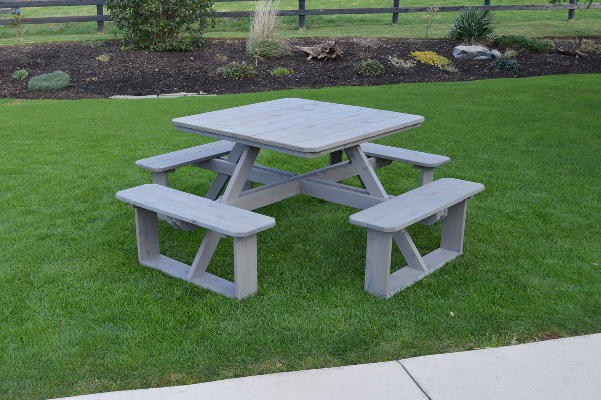A&L Furniture Cedar Square Walk-In Table | Amish Furniture Market