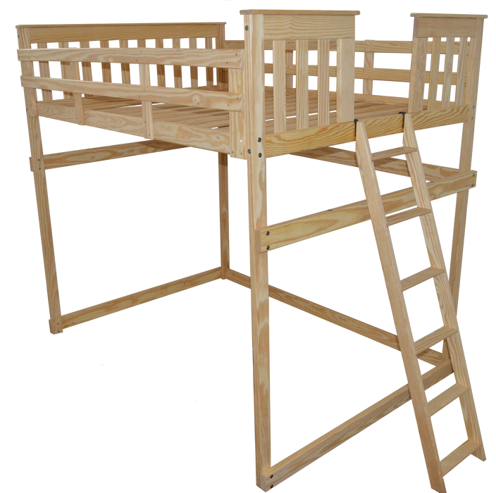 Mission full discount loft bed