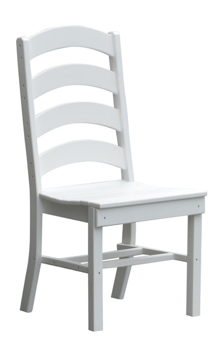 A&L Furniture Co. Amish-Made Poly Ladderback Dining Chair