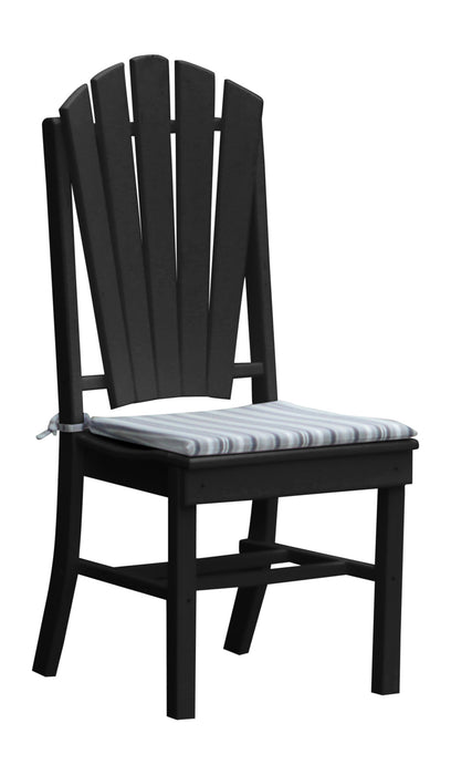 A&L Furniture Co. Amish-Made Poly Fanback Dining Chair