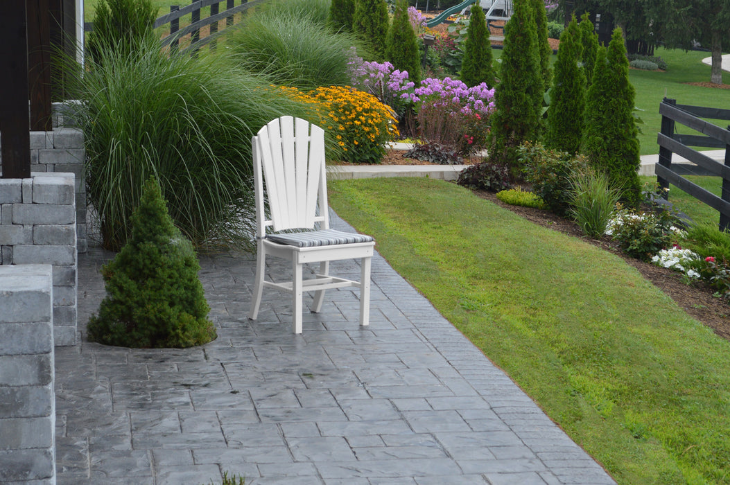 A&L Furniture Co. Amish-Made Poly Fanback Dining Chair