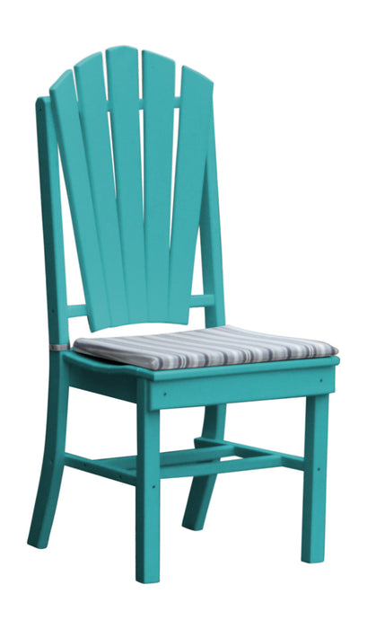 A&L Furniture Co. Amish-Made Poly Fanback Dining Chair