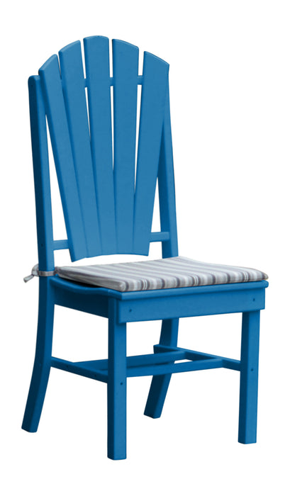 A&L Furniture Co. Amish-Made Poly Fanback Dining Chair