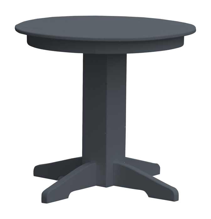 A&L Furniture Co. Round Amish-Made Poly Dining Tables