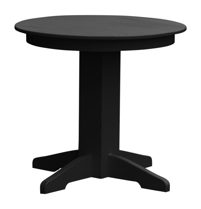 A&L Furniture Co. Round Amish-Made Poly Dining Tables