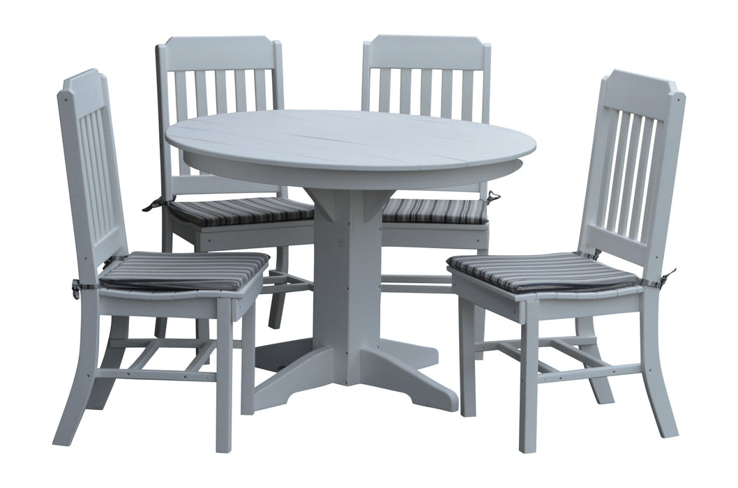 A&L Furniture Co. Amish-Made Poly 5pc Traditional Dining Sets