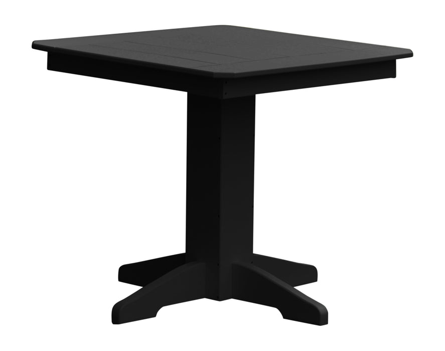 A&L Furniture Co. Square Amish-Made Poly Dining Tables