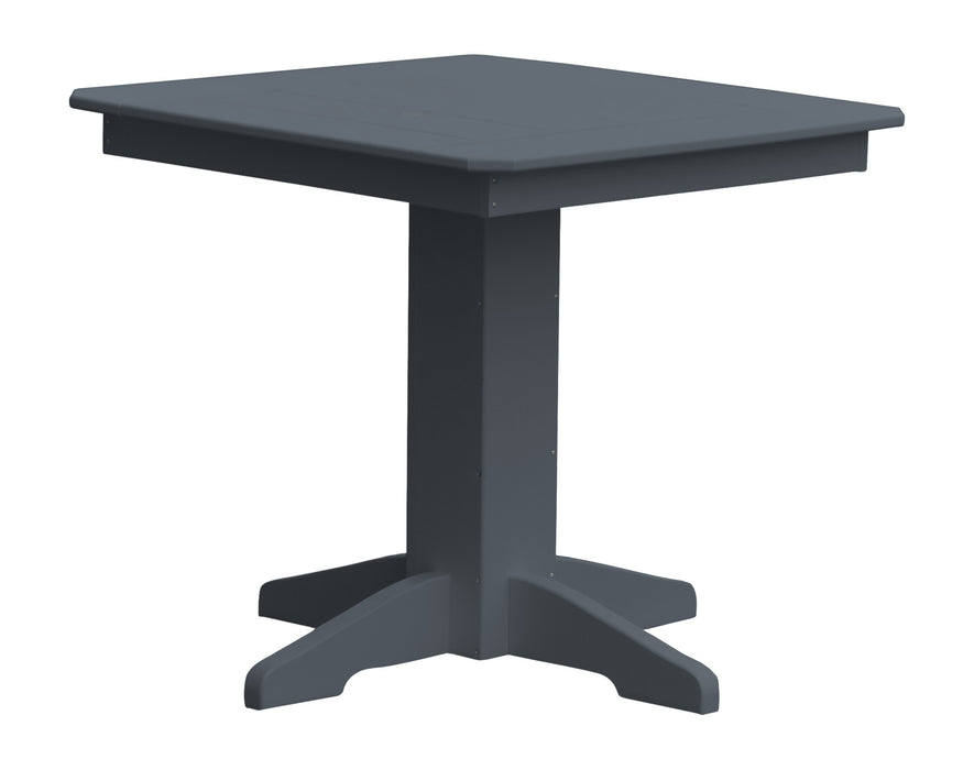 A&L Furniture Co. Square Amish-Made Poly Dining Tables