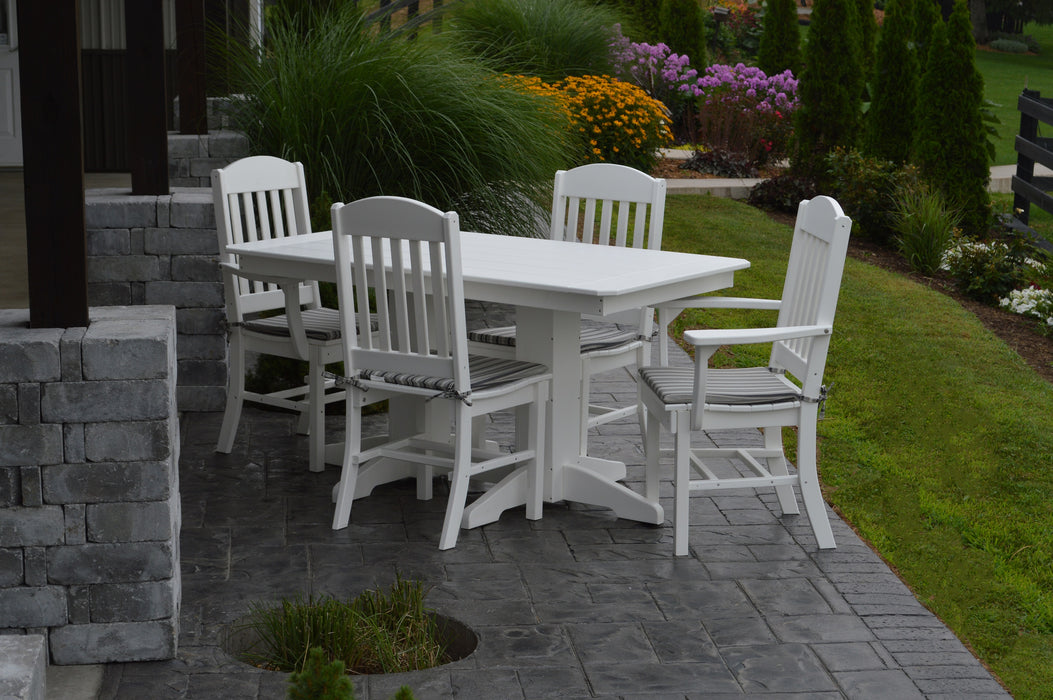 A&L Furniture Co. Amish-Made Poly 5pc Classic Dining Sets