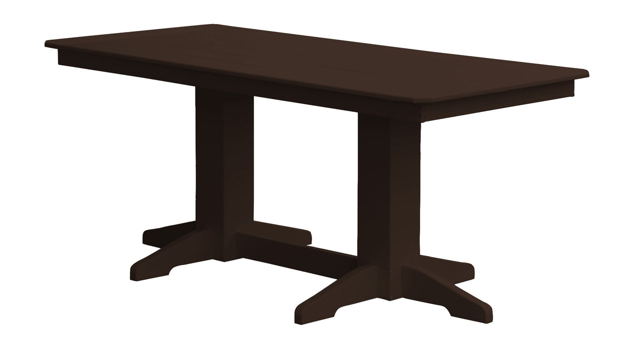 A&L Furniture Co. Rectangular Amish-Made Poly Dining Tables