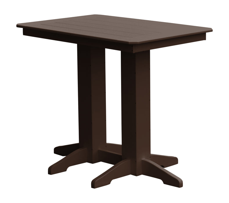 A&L Furniture Co. Amish-Made Poly Bar Tables