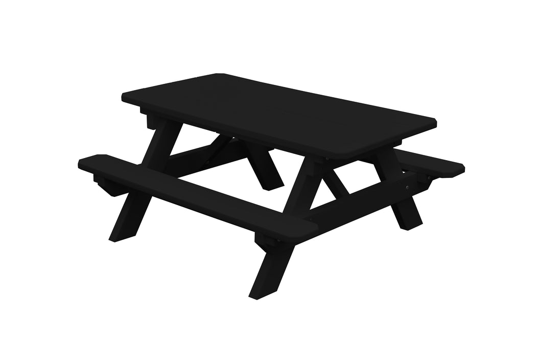 A&L Furniture Co. Amish-Made Poly Kids Picnic Table