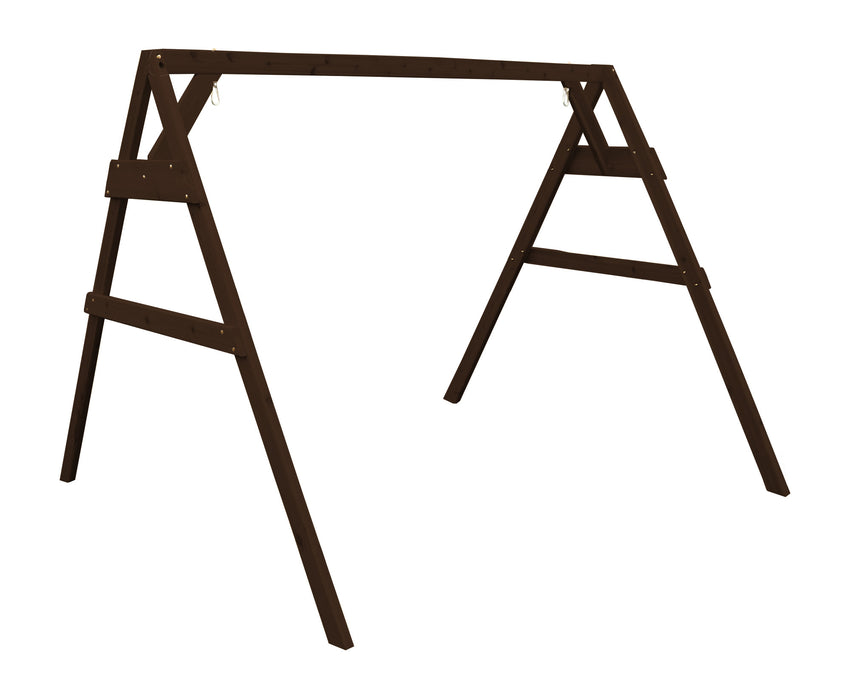 A&L Furniture Co. Amish-Made Cedar A-Frame Swing Stand, Hangers Included