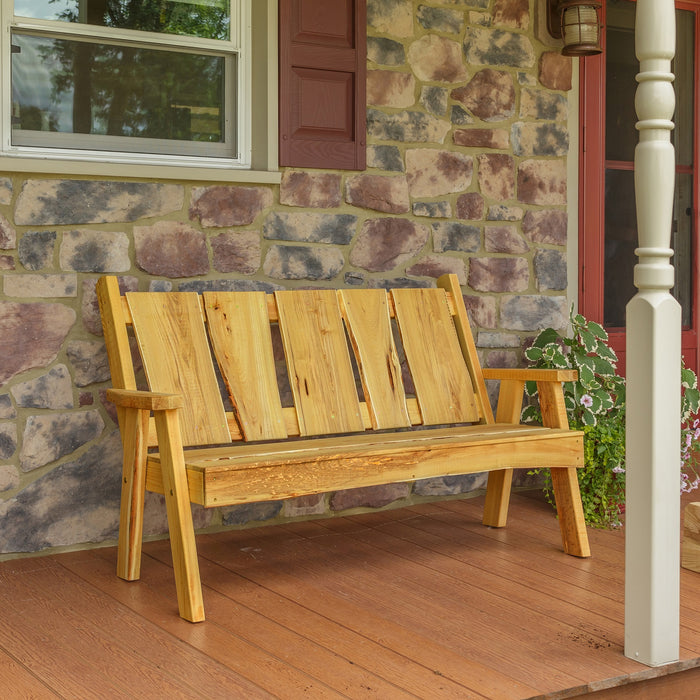 A&L Furniture Co. Blue Mountain Collection Timberland Garden Benches