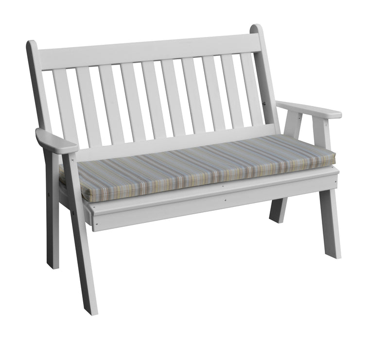 A&L Furniture Co. Amish-Made Poly Traditional English Garden Benches