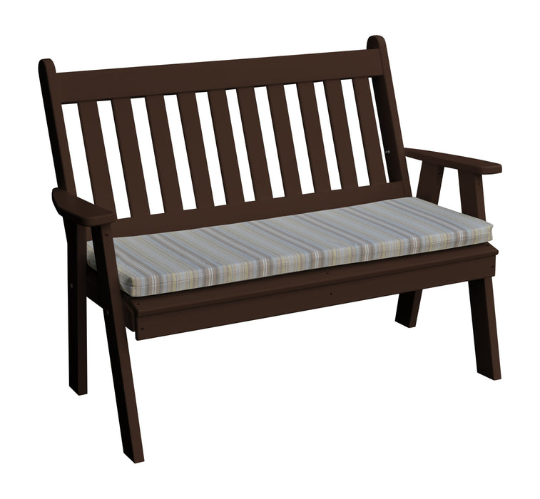 A&L Furniture Co. Amish-Made Poly Traditional English Garden Benches