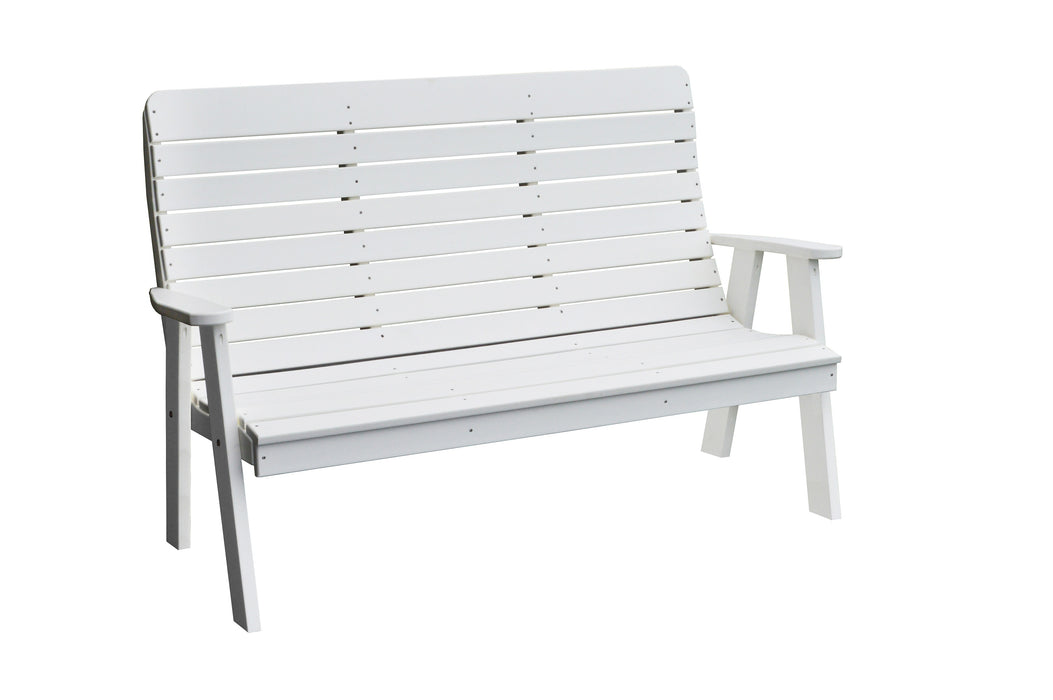 A&L Furniture Co. Amish-Made Poly Winston Garden Benches