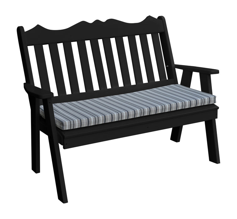 A&L Furniture Co. Amish-Made Poly Royal English Garden Benches