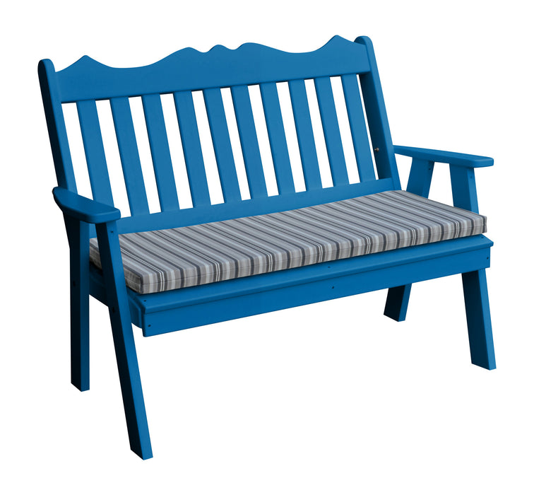 A&L Furniture Co. Amish-Made Poly Royal English Garden Benches