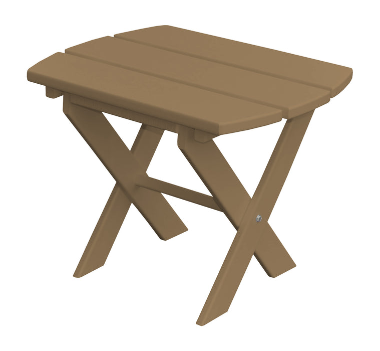 A&L Furniture Co. Amish-Made Folding Poly End Table