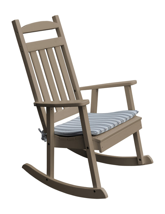 A&L Furniture Co. Amish-Made Poly Porch Rockers