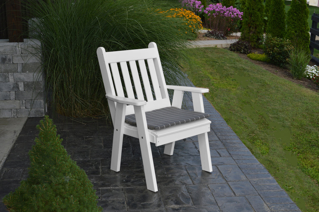 A&L Furniture Co. Amish-Made Poly Traditional English Chair