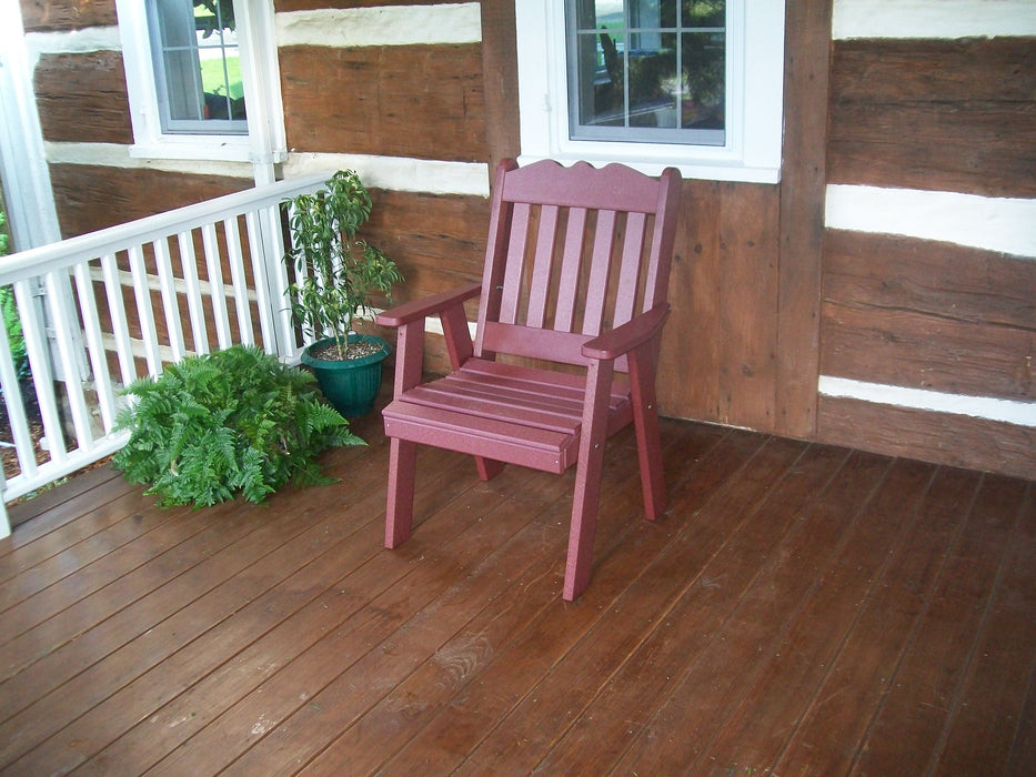 A&L Furniture Co. Amish-Made Poly Royal English Chair