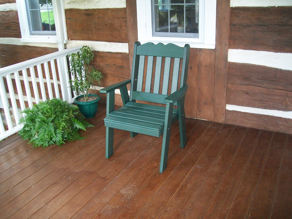 A&L Furniture Co. Amish-Made Poly Royal English Chair